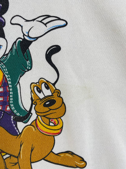 90's DISNEY Made in USA Size Approx.L Vintage Sweat-shirt / G2677S