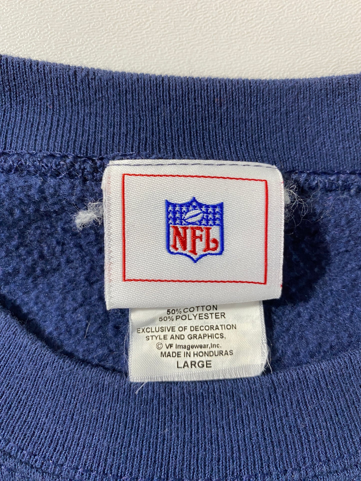 Vintage NEW ENGLAND PATRIOTS Size L NFL Sweat-Shirt/ F1662S