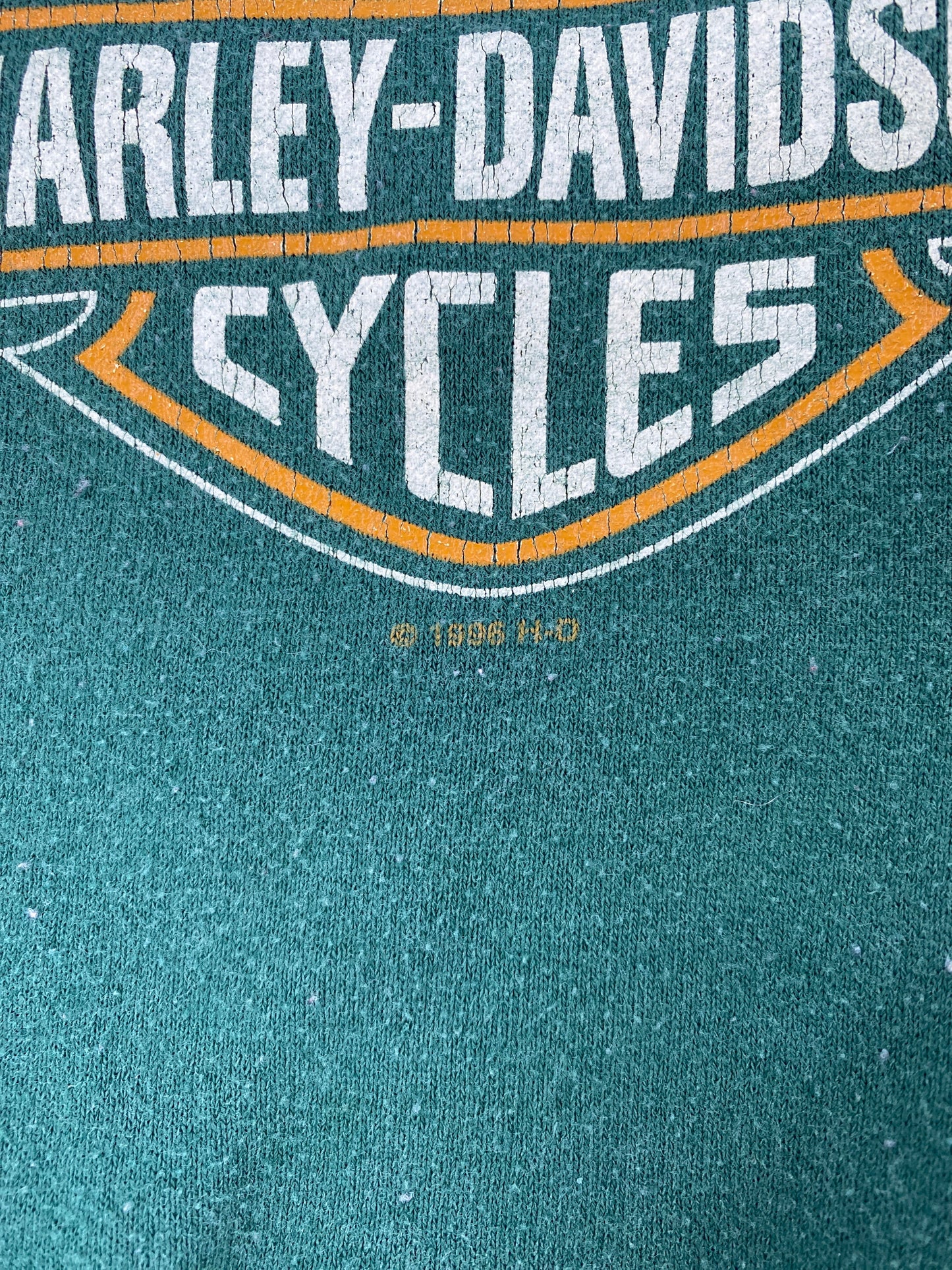 1996 HARLEY DAVIDSON Made in USA Size M Vintage Sweat-shirt / G1062S