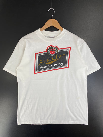 90's SANTA CLARA Made in USA Size L Vintage T-Shirt / G7216T