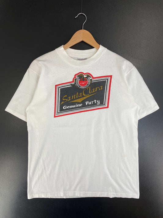90's SANTA CLARA Made in USA Size L Vintage T-Shirt / G7216T