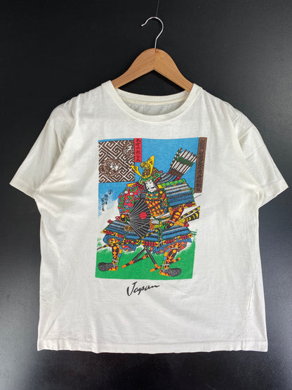 80’s JAPANESE SAMURAI Size No Tag (Approx. S) T-shirts / F8519T