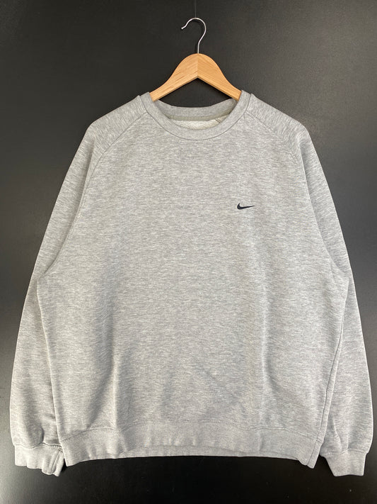 00' NIKE MINI SWOOSH Size No tag (Approx.XXL) Vintage Sweat-Shirt / G2690S