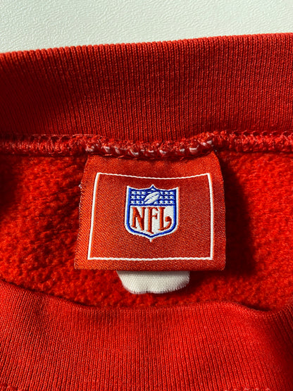 Vintage KANSAS CITY CHIEFS Size No Tag (Approx.XL) NFL Sweat-Shirt / F9341S