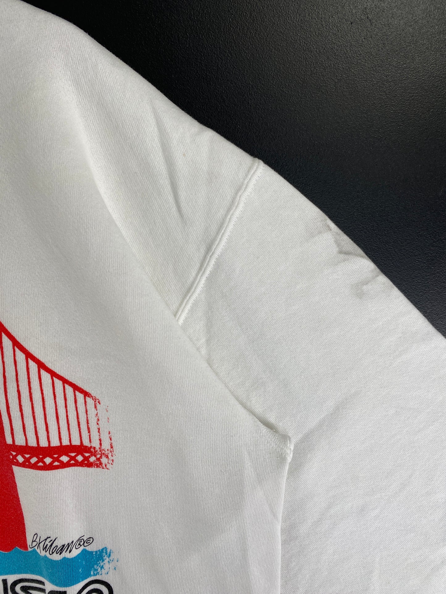 90's CRAZY SHIRTS SAN FRANSISCO Made in USA Size XXL Vintage Sweat-shirt / F8612S