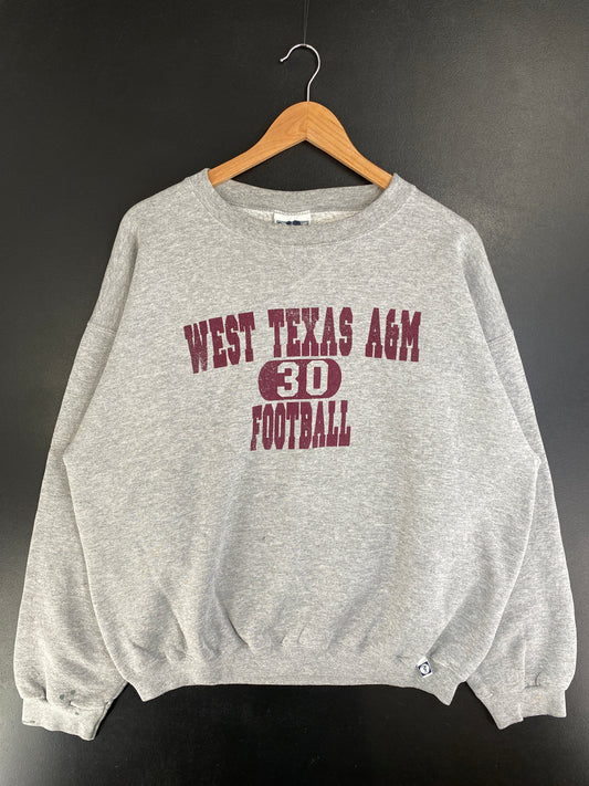 90's WEST TEXAS A&M Made in USA Size XL Vintage College Sweat-shirt / G4756S