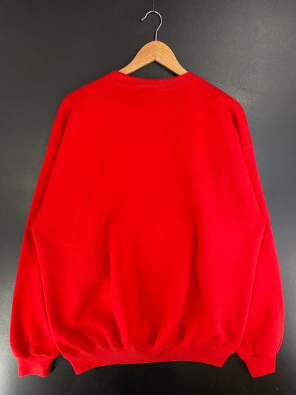 1994 WISCONSIN ROSE BOWL FOOTBALL Size No Tag (Approx. XL) Vintage College Sweat-shirt / G2811S