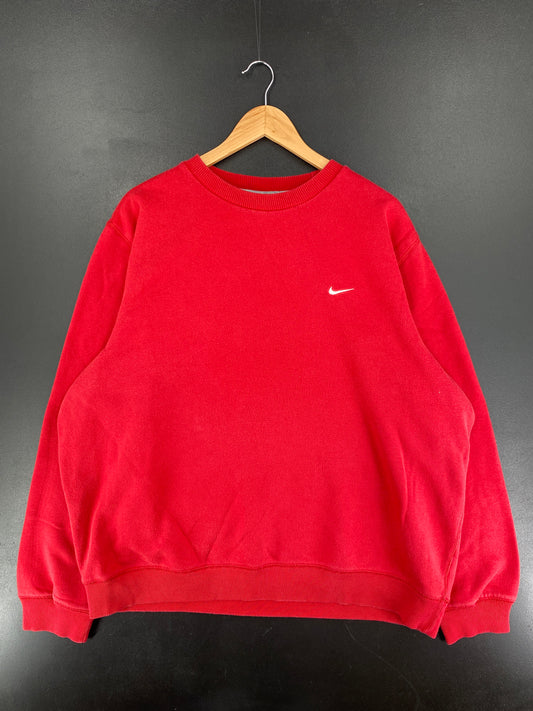 Vintage NIKE MINI SWOOSH Size XXL Sweat-shirt / F2465S