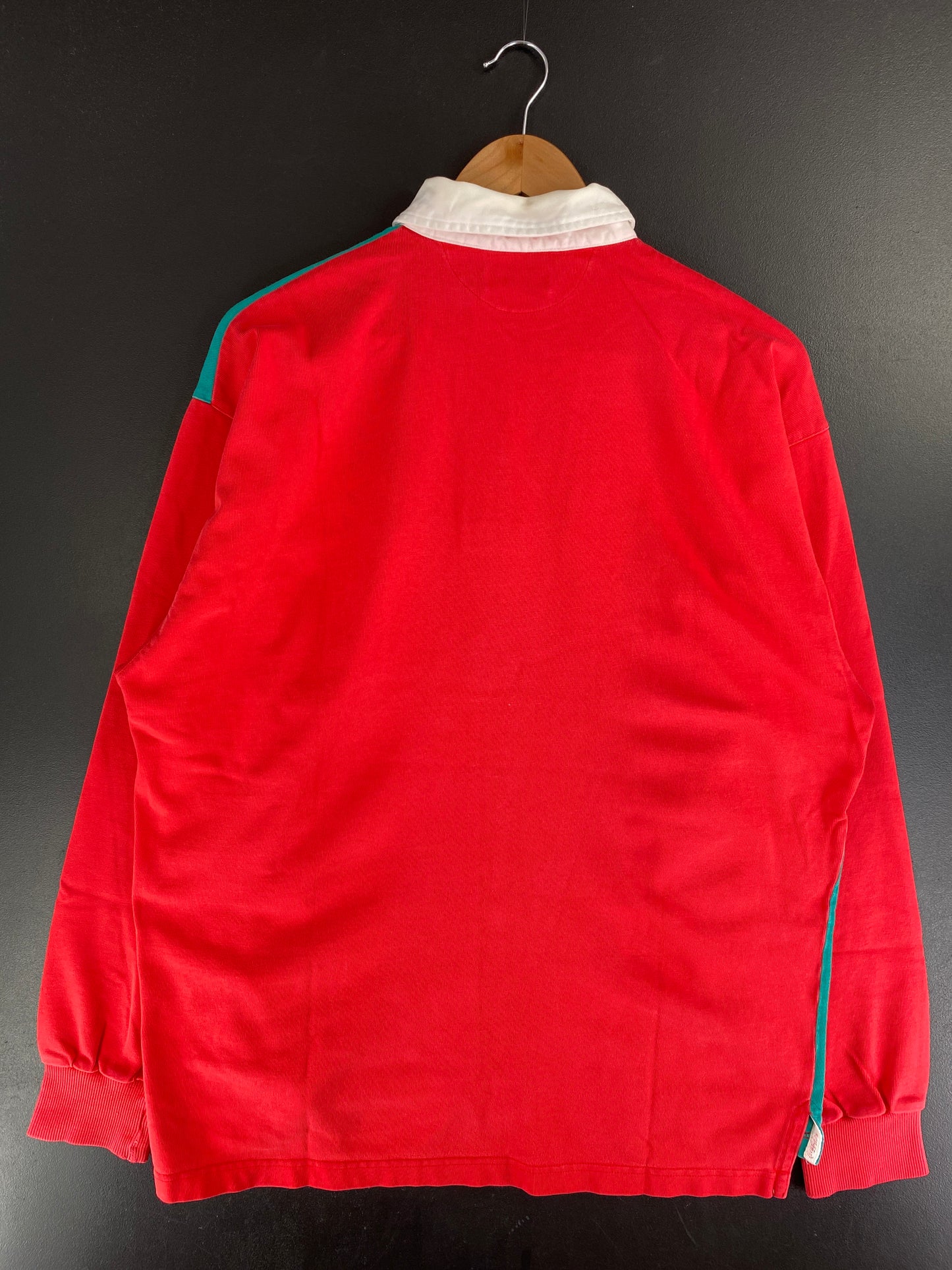 90’s COCA COLA Size Approx. XL Vintage Rugby-Shirt / F8625R