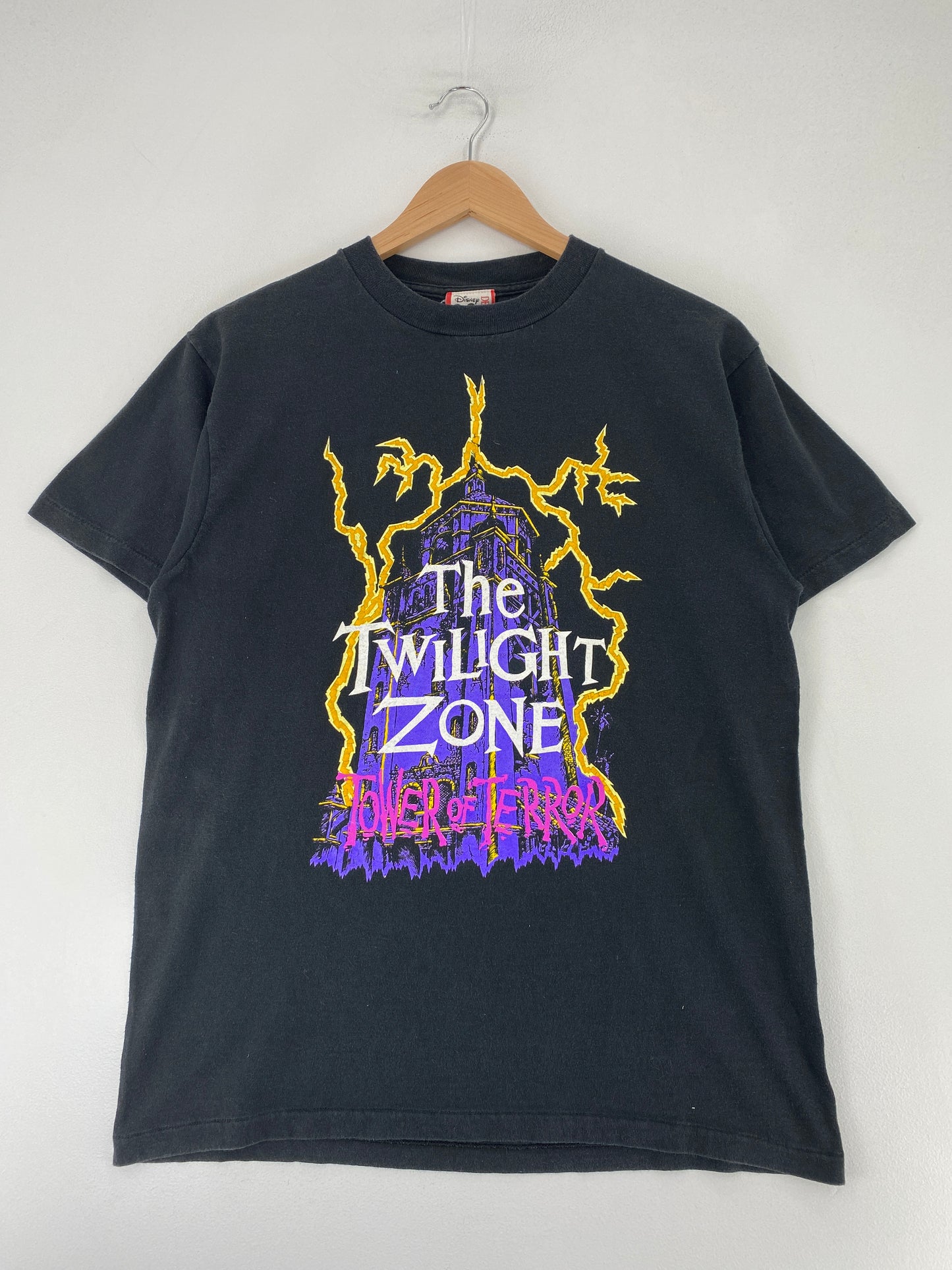 90's THE TWILIGHT ZONE TOWER OF TERROR Made in USA Size M Vintage Disney T-shirt / F9395T