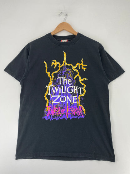 90's THE TWILIGHT ZONE TOWER OF TERROR Made in USA Size M Vintage Disney T-shirt / F9395T