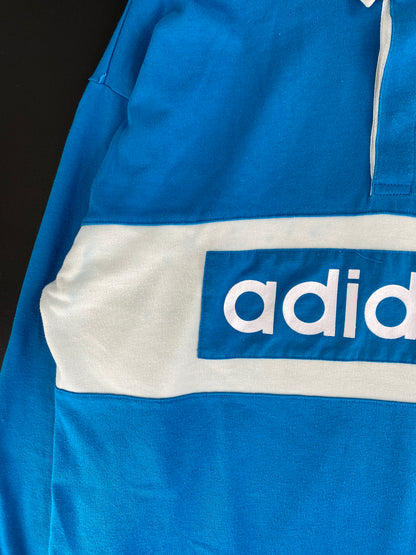 90's ADIDAS Size XL Vintage Rugby-Shirt / G3704R