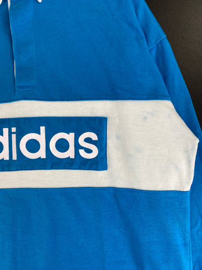 90's ADIDAS Size XL Vintage Rugby-Shirt / G3704R
