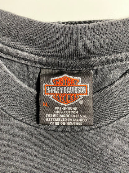 90's HARLEY-DAVIDSON Made in USA Size XL Vintage T-Shirt / F1796T