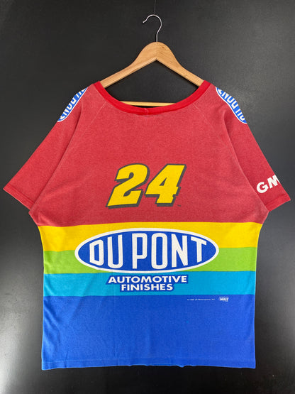 1998 DUPONT 24 Made in USA Size XXL Vintage Racing T-Shirt / G2976T