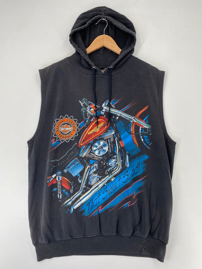 90's HARLEY DAVIDSON Made in USA Size XL Vintage T-Shirt / F9423T