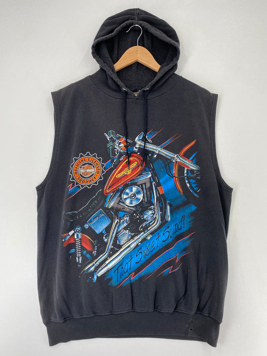 90's HARLEY DAVIDSON Made in USA Size XL Vintage T-Shirt / F9423T