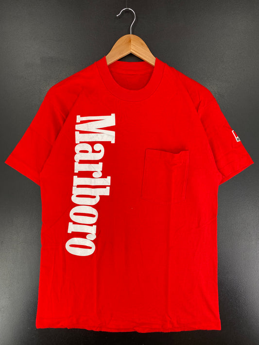90’s MARLBORO Size No Tag Approx. M T-Shirt / F1854T