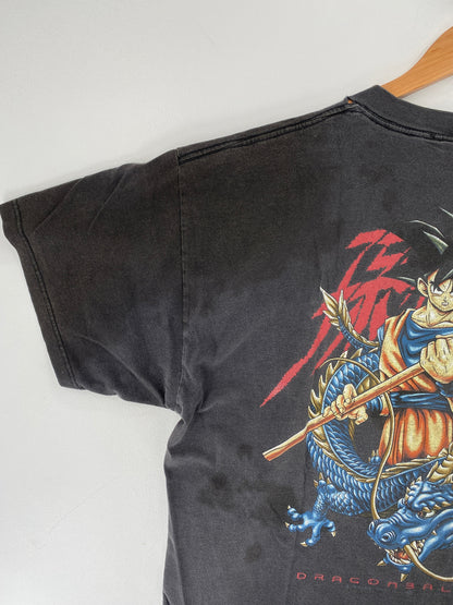 1998 DRAGONBALL Z SON GOKU Made in USA Size XL Vintage T-Shirts / F9886T