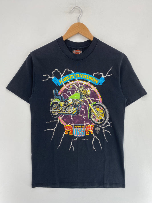 .80’s HARLEY DAVIDSON Size M Vintage T-shirt / G3119T