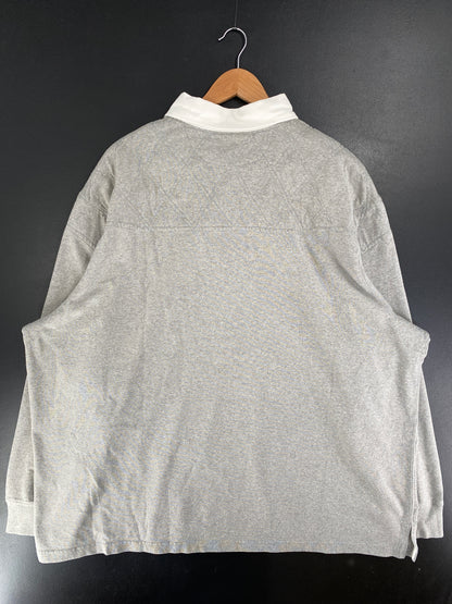90's POLO RALPH LAUREN Size XXXL Vintage Rugby-Shirt / G3169R