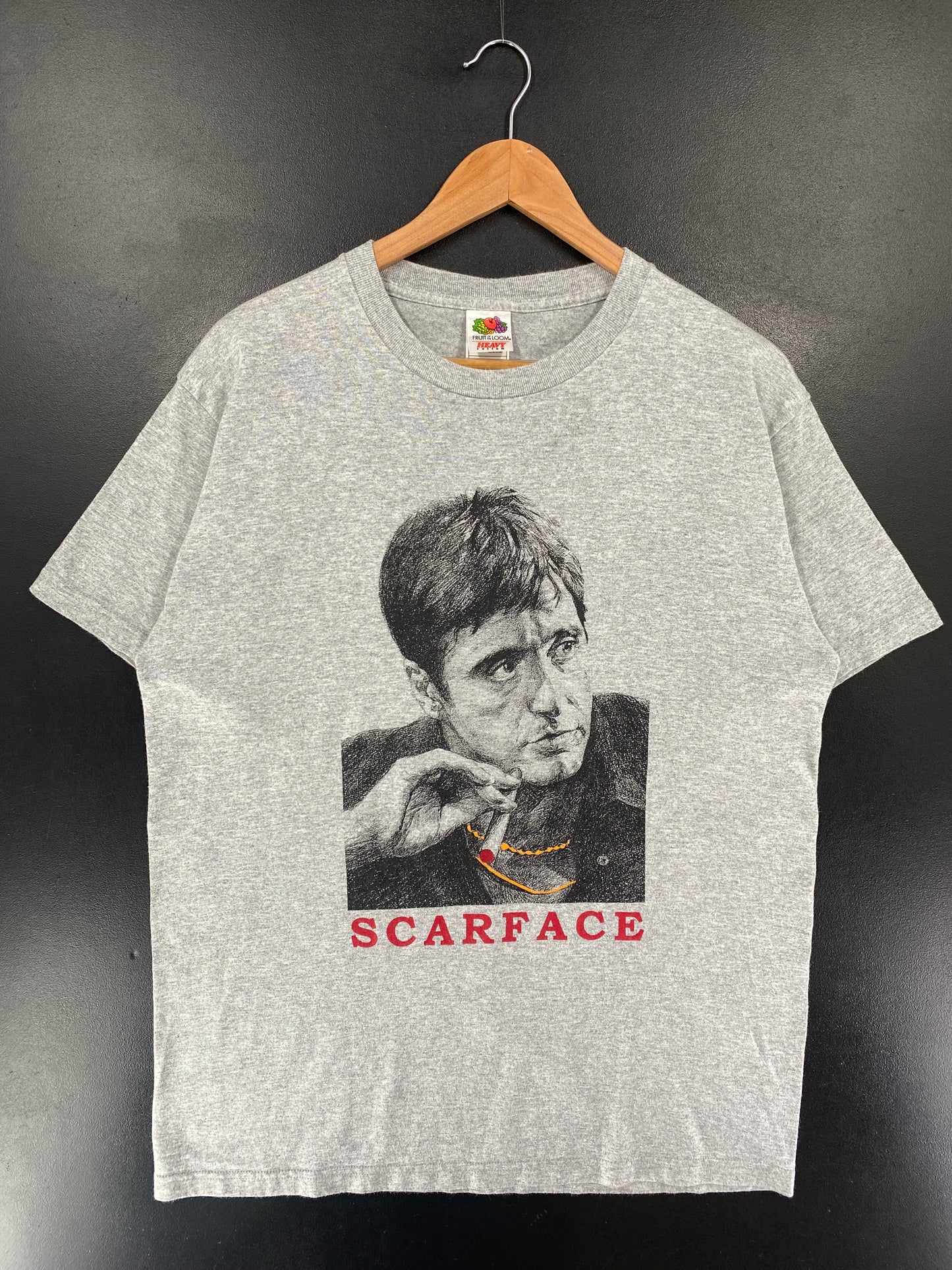 00' SCARFACE Size L Vintage T-Shirt / G6845T
