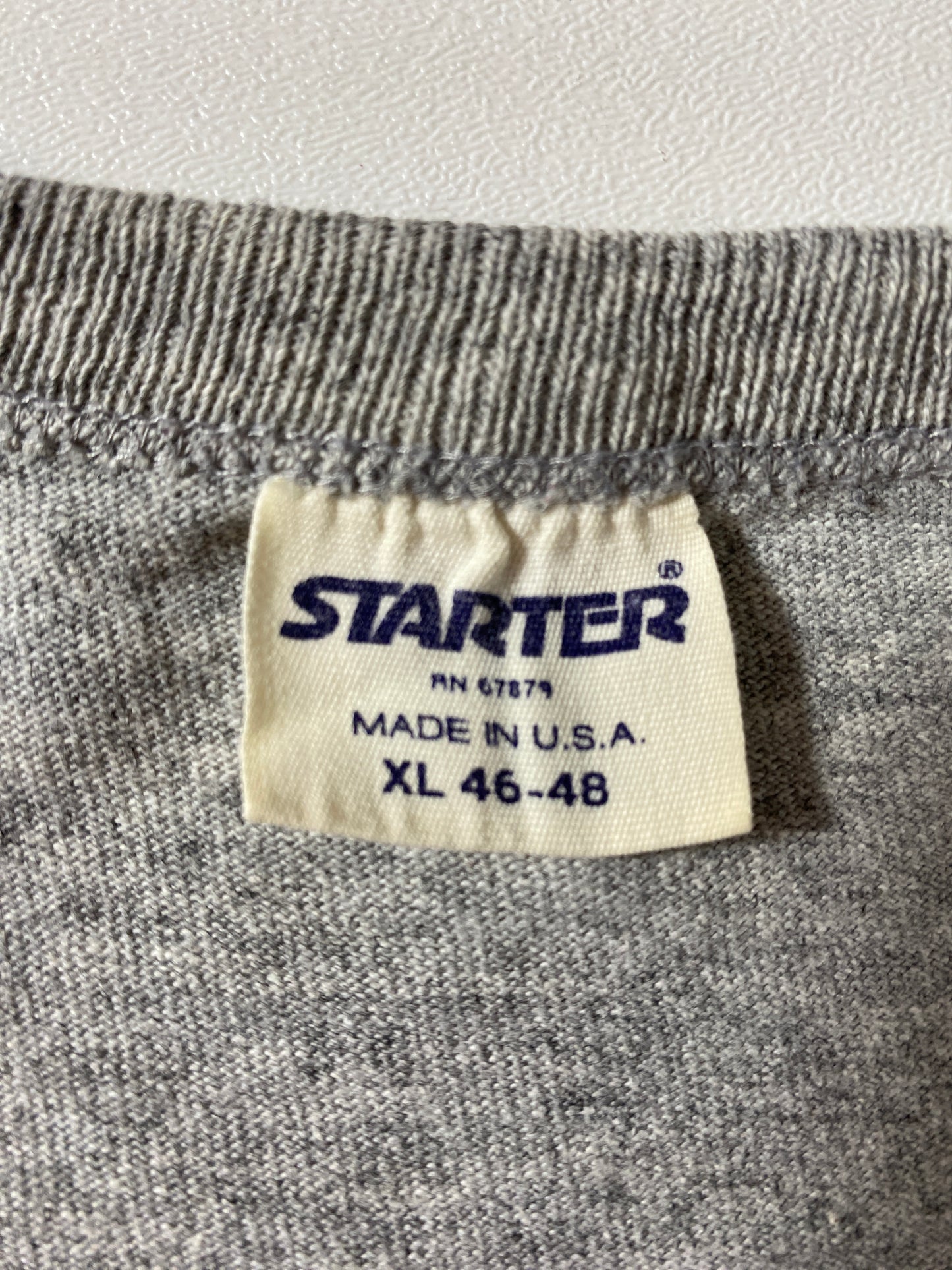 (XL) 90's STARTER x NEW ENGLAND PATRIOTS Vintage NFL T-Shirt / A0855T