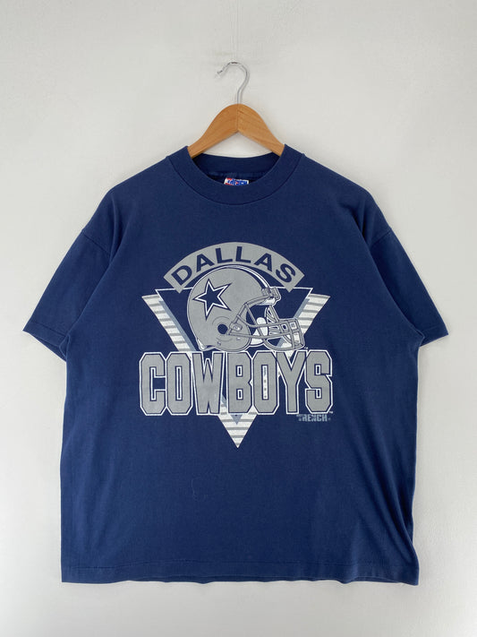 90's DALLAS COWBOYS Made in USA Size XL Vintage T-Shirt / G2854T