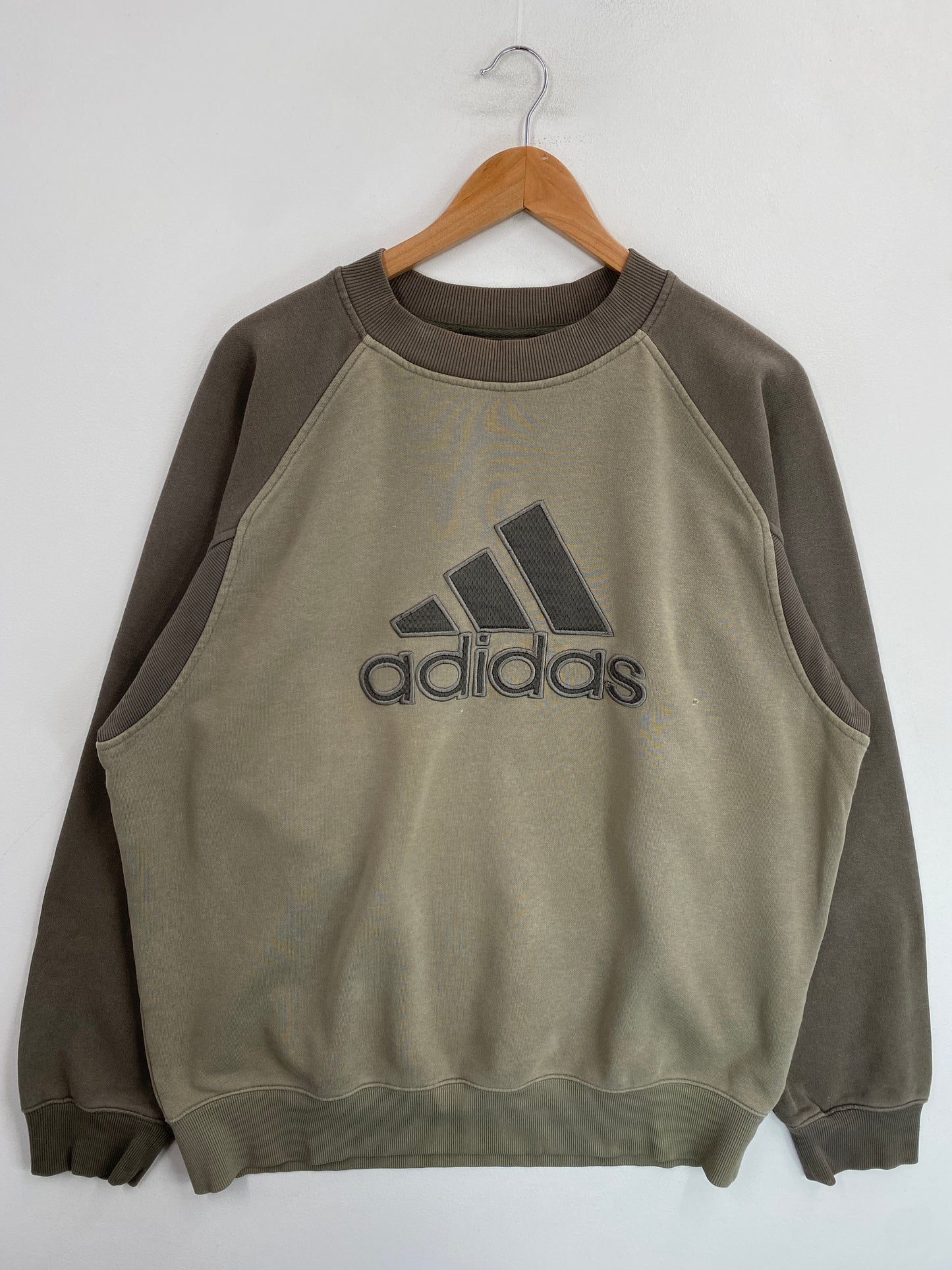 00’ ADIDAS Size L Vintage Sweat-shirt / G6860S