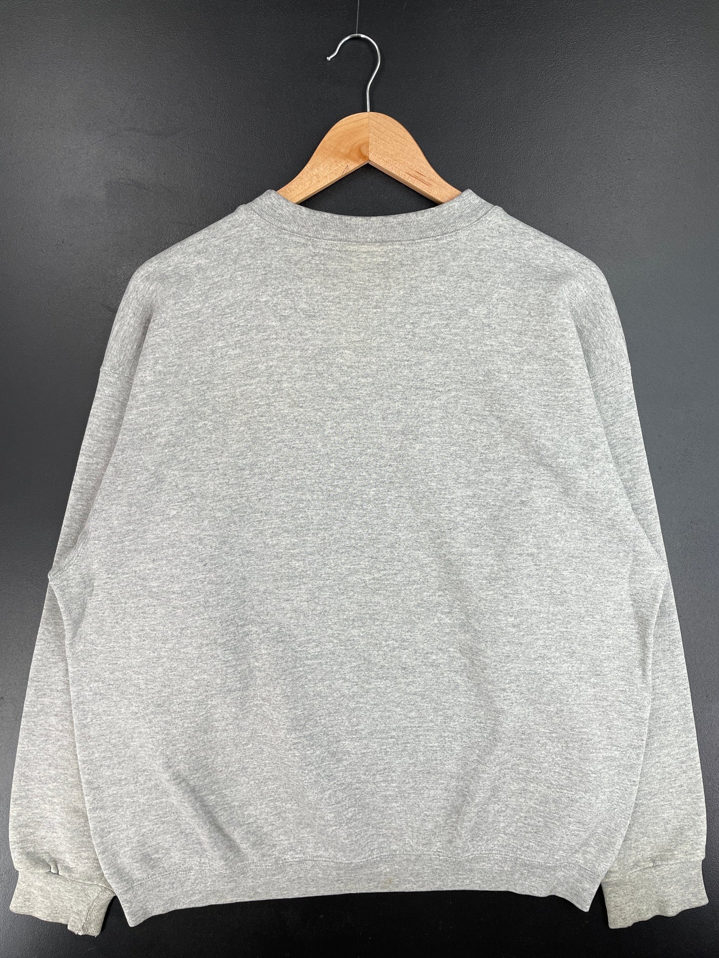 90's NIKE x ILLINOIS FOOTBALL Made in USA Size L Vintage College Sweat shirt / F7801S