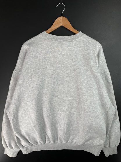 90's NIKE x ILLINOIS Size XL Vintage College Sweat-shirt / F2102S