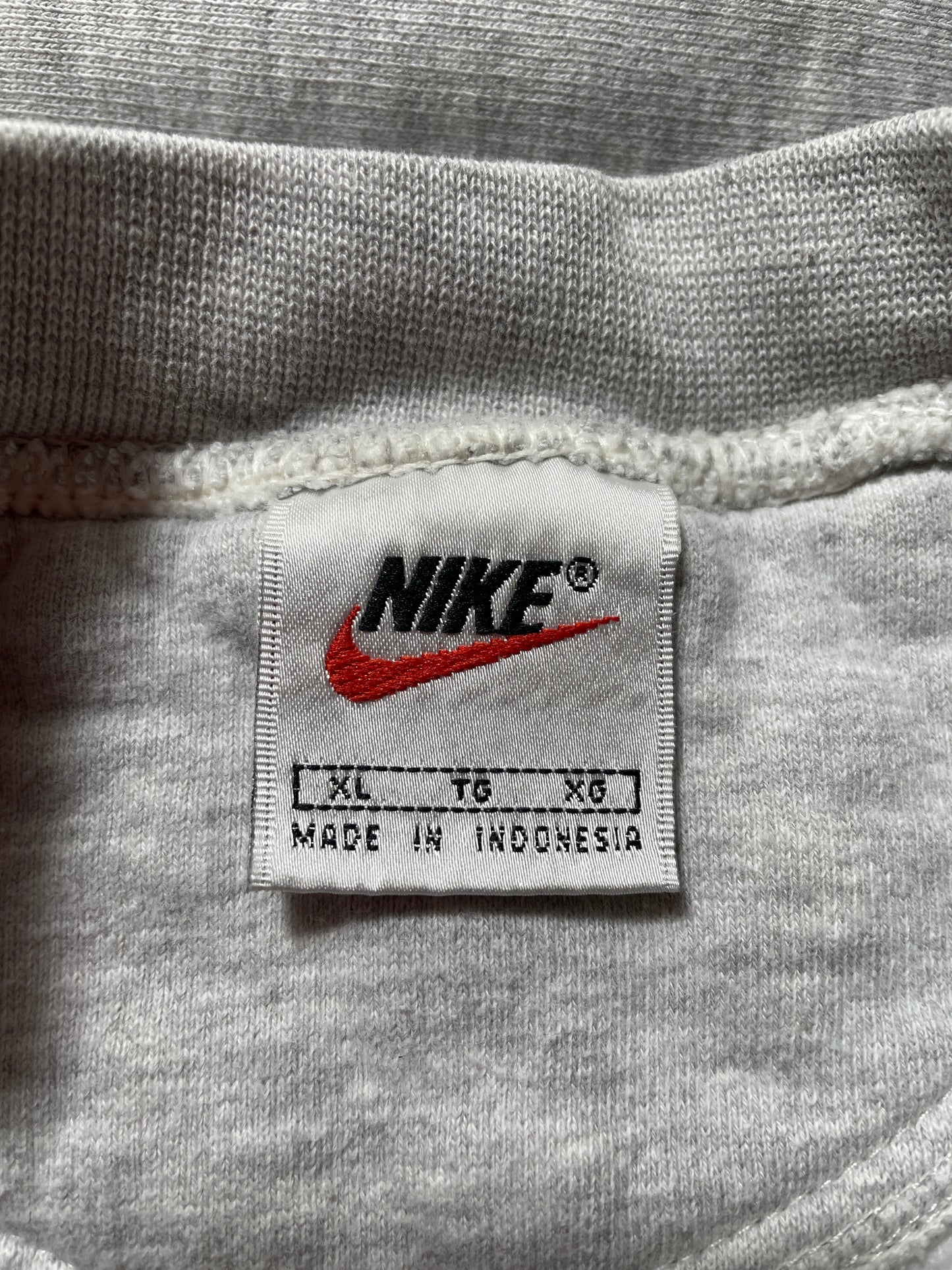 90's NIKE x ILLINOIS Size XL Vintage College Sweat-shirt / F2102S