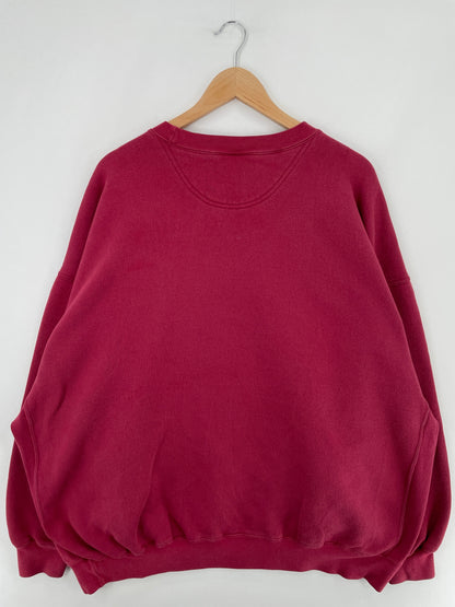 90’s NIKE x TEXAS A&M Size XXL Vintage College Sweat-Shirt / F2103S
