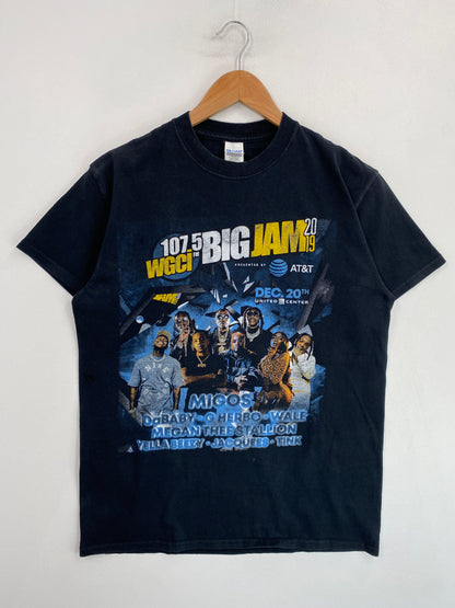 2019 107.5 BIG JAM Size M Vintage Music T-Shirt / G6903T