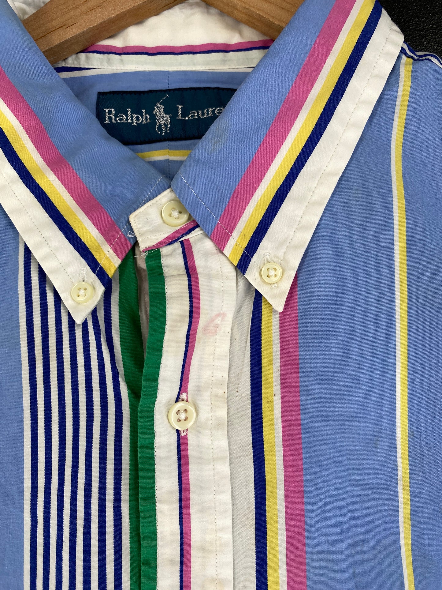 90's POLO RALPH LAUREN Size XL Vintage Button Down Shirt / G3258B