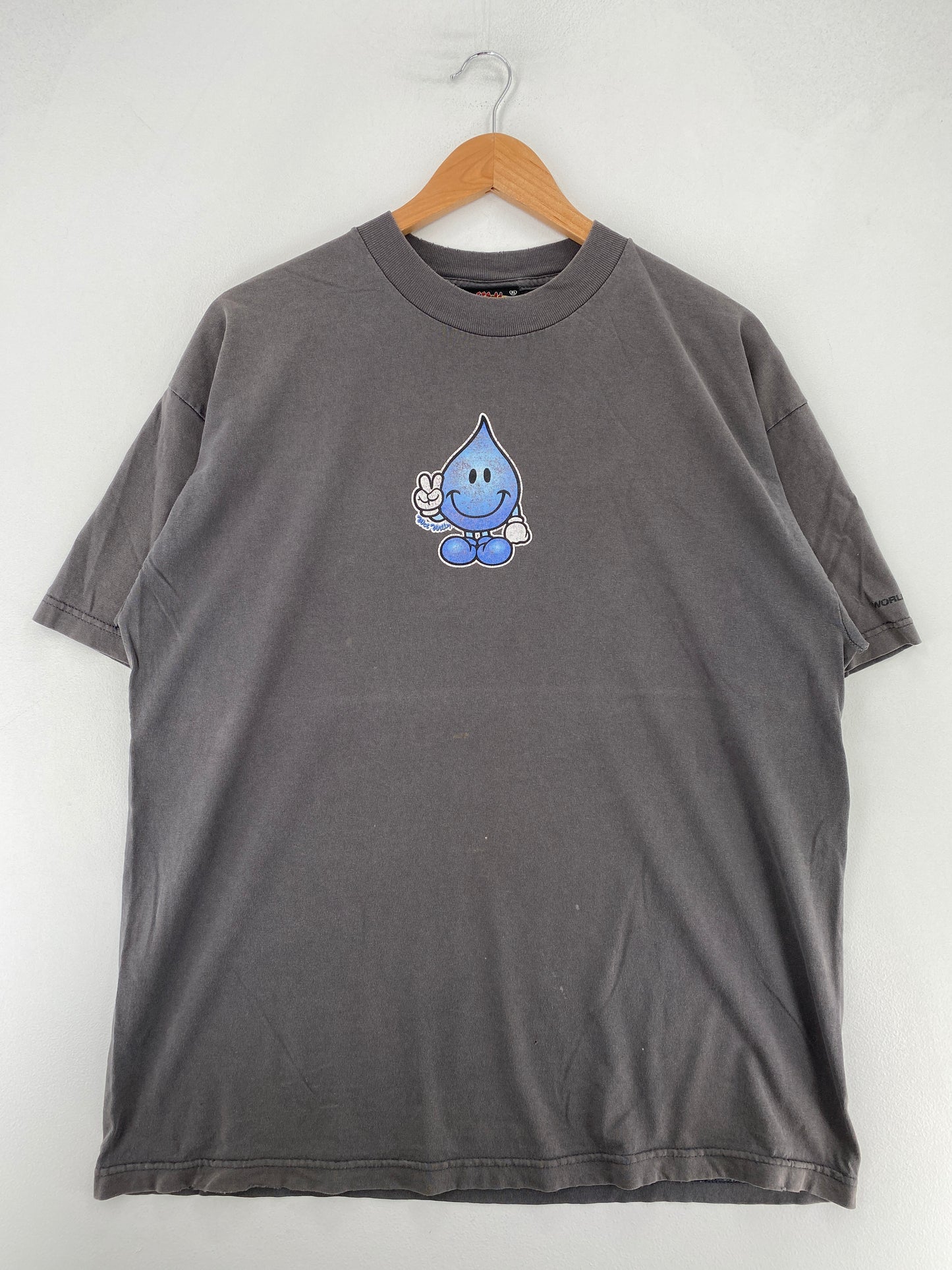 90's WORLD INDUSTRIES Made in USA Size XL Vintage T-Shirts / F9789T