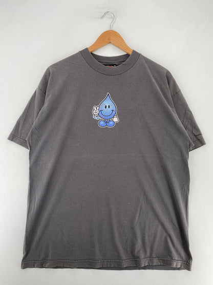 90's WORLD INDUSTRIES Made in USA Size XL Vintage T-Shirts / F9789T