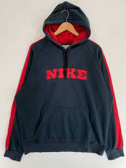 00' NIKE Size L Vintage Hoodie Sweat-Shirt / G3375S