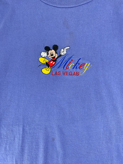 (XXL) 90’s DISNEY MICKEY LAS VEGAS T-Shirt / A0738T
