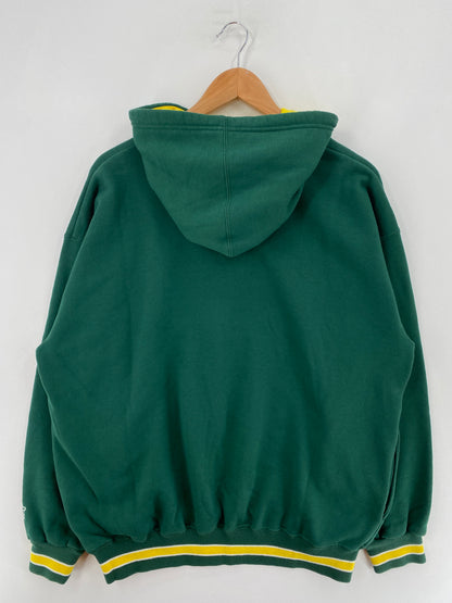 90's STARTER x GREEN BAY PACKERS Size XL Vintage NFL Hoodie Sweat-Shirt / F9156S