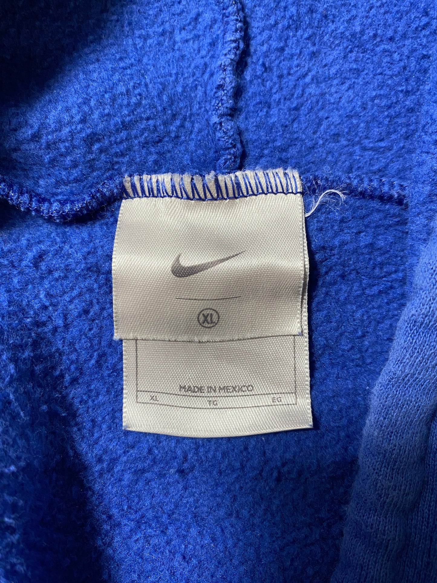 90’s NIKE Center Swoosh Size XL Vintage Hoodie Sweat-shirt / G1496S
