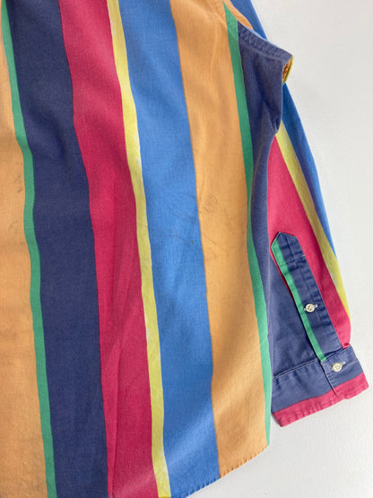 90's POLO PLAID LAUREN Size XL Vintage Button Down Shirt / G3402B
