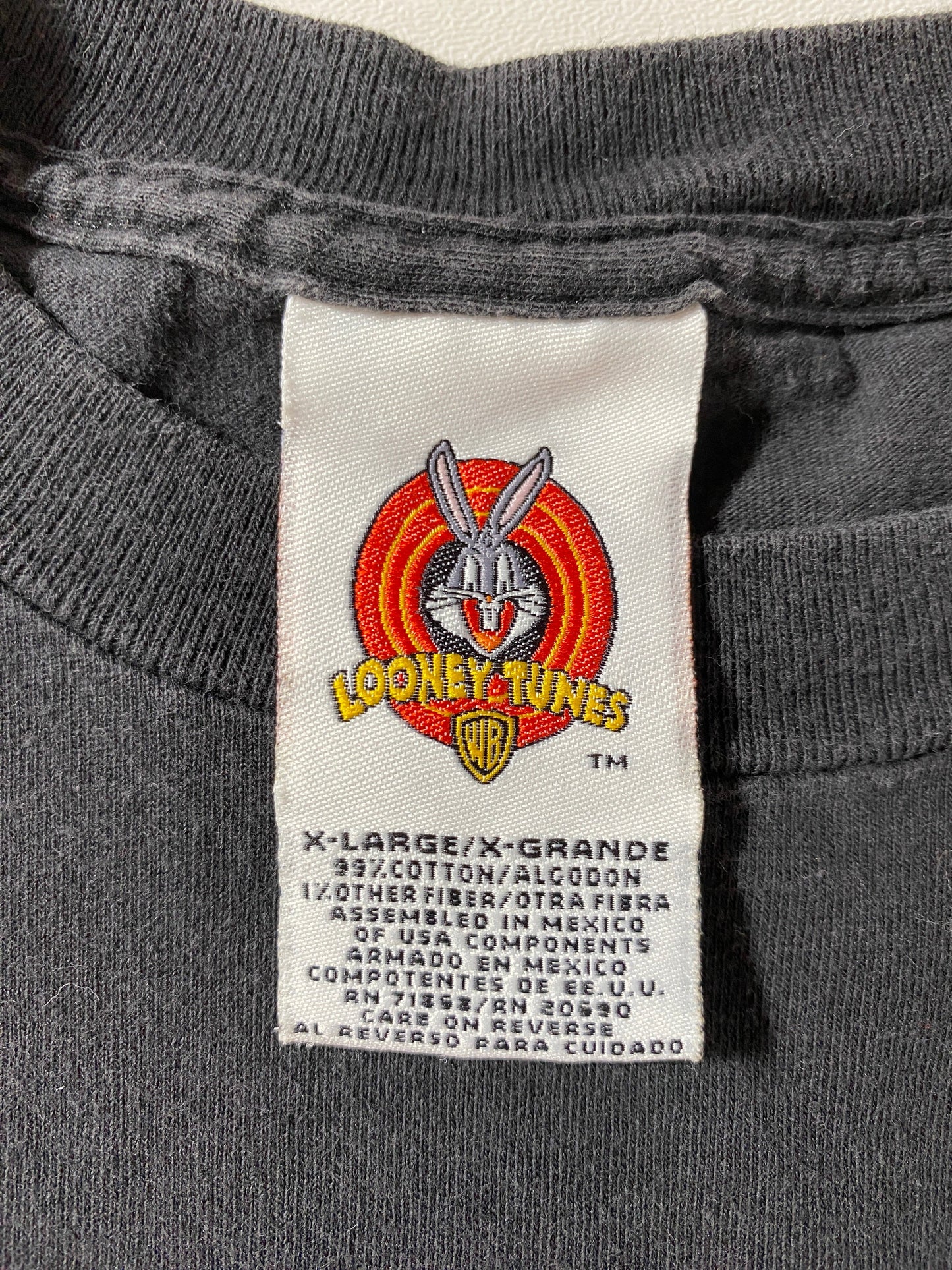 .90's LOONEY TUNES HALLOWEEN Size XL Vintage T- Shirt / G3950T