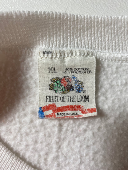 1989 HALLOWEEN FRIGHT NIGHT Made in USA Size XL Vintage Sweat-Shirt / F3122S