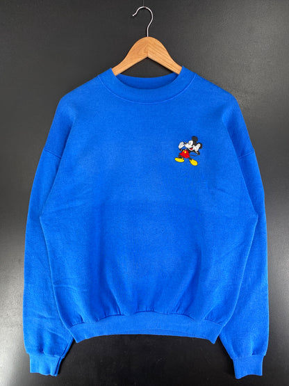 80’s DISNEY MICKEY Made in USA Size XL Vintage Sweat-shirt / F9175S