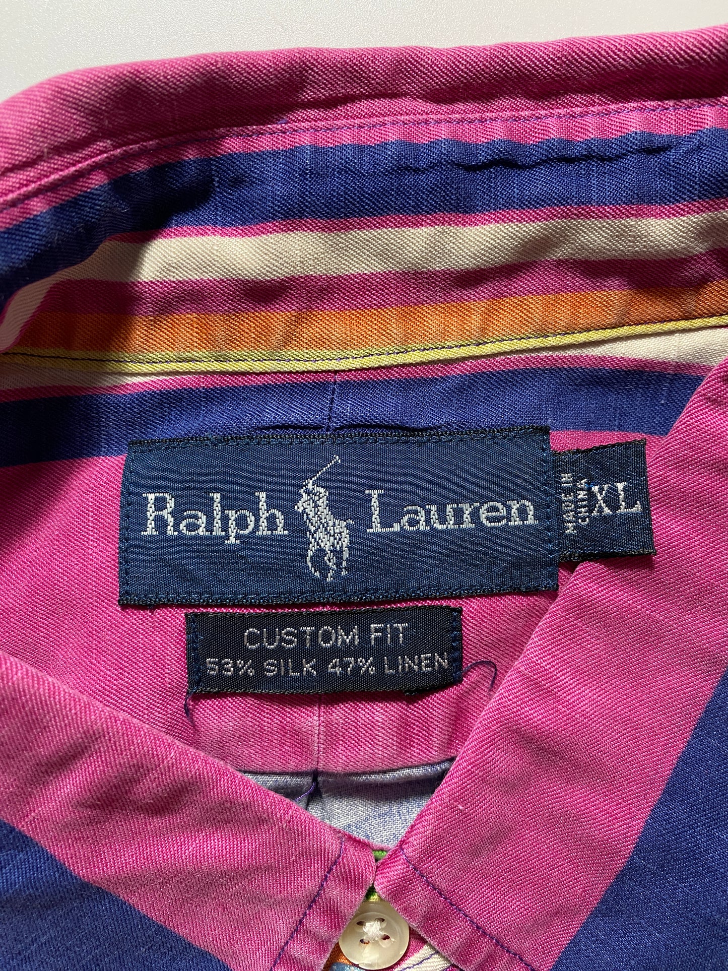 90’s RALPH LAUREN Size XL Vintage Button Down Shirt / G3403B