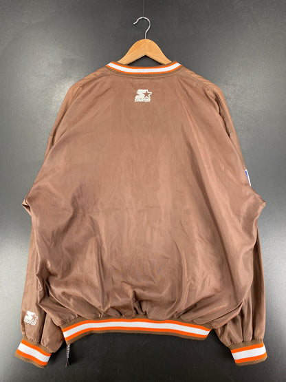 90’s STARTER x CLEAVELAND BROWNS Size XL NFL Nylon Jacket / F9826J