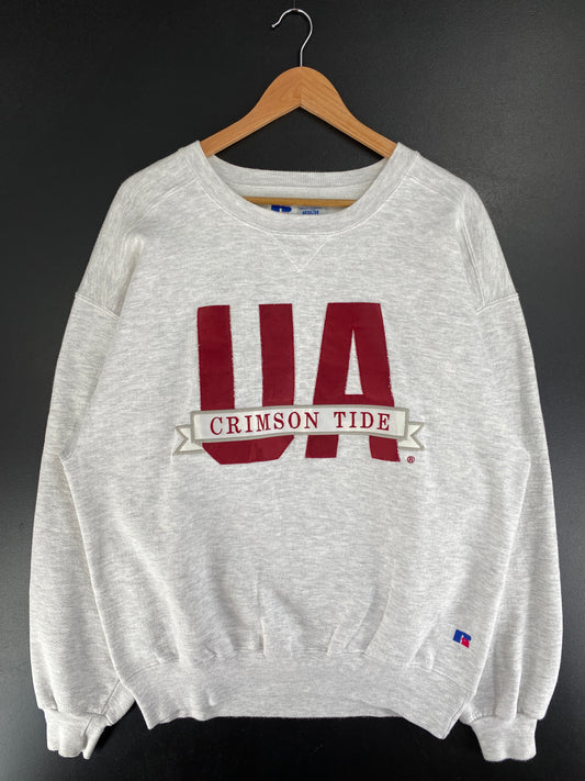 90's RUSSELL x CRIMSON TIDE Made in USA Size L Vintage College Sweat-Shirts / F9183S