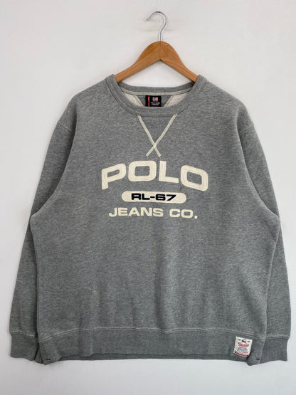 Vintage POLO JEANS RALPH LAUREN Size XL Sweat-Shirt / G7125S