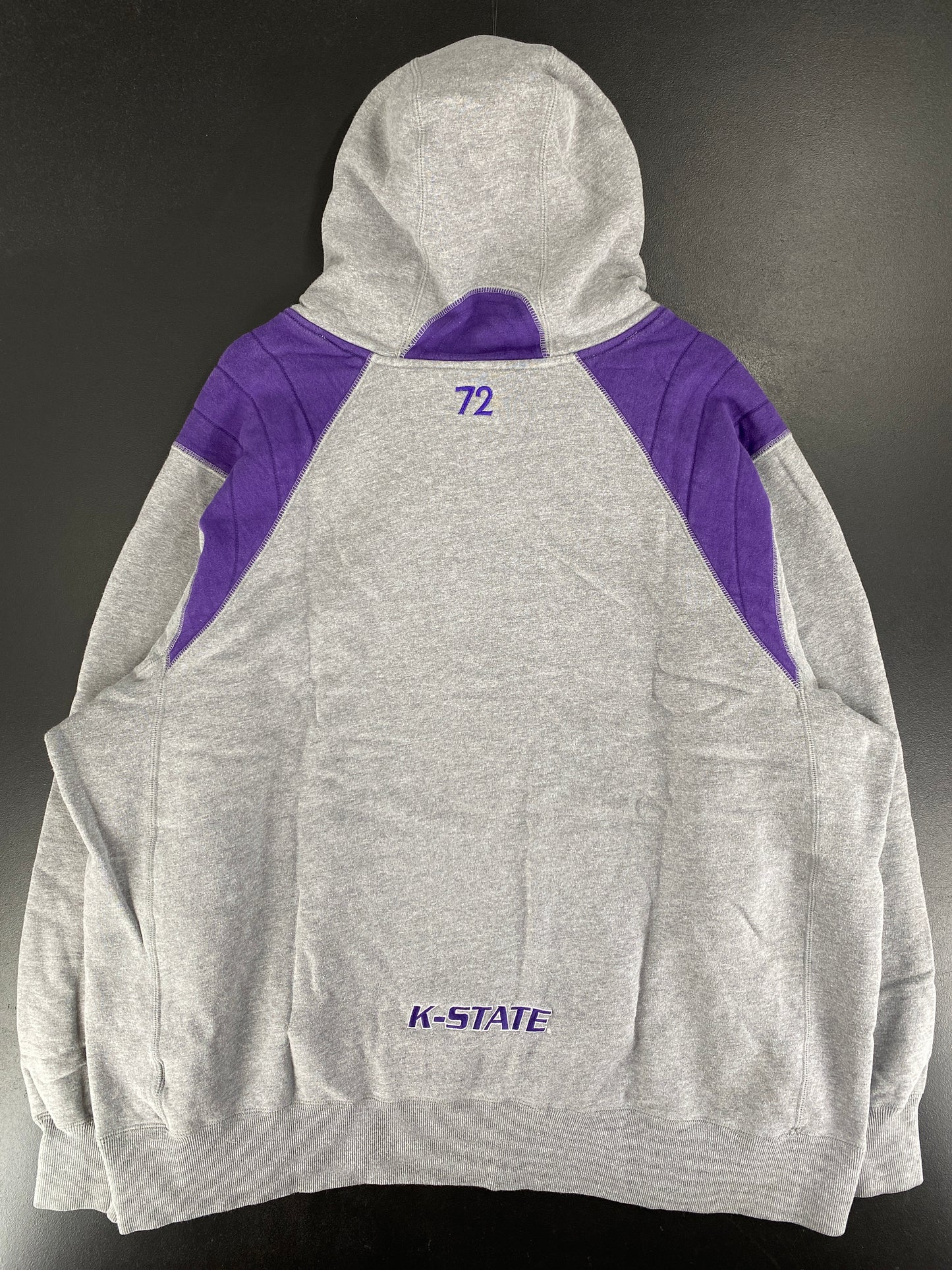 Vintage NIKE x KANSAS STATE Size XXXL Vintage College Hoodie Sweat-Shirt / G5551S